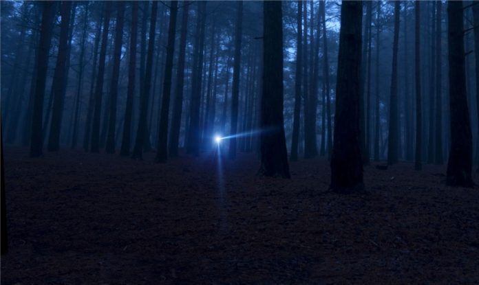 The Ghostly Blue Light